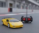 4-Direction RC Toy Car – Police, Racing & Sports Models with Light-Up All-Around Driving