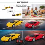 4-Direction RC Toy Car – Police, Racing & Sports Models with Light-Up All-Around Driving