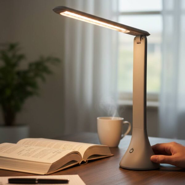LED Folding Desk Lamp – Touch Activated Portable Light